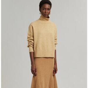 SAMSØE & SAMSØE Nola Sweater Starfish Melange Tan Alpaca {PP25}
